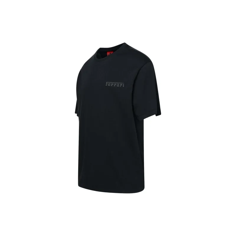 Ferrari Logo-print Crew-neck T-shirt-2