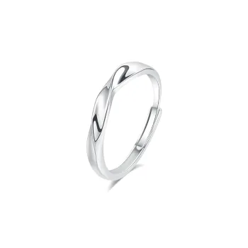 Fortune Gold 999 Fine Silver Rings Unisex