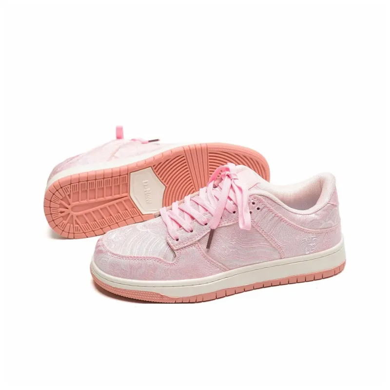 Teddy Bear Collection Coverage Slip Resistant And Abrasion Resistant Low Top Skateboard Shoes Unisex-28