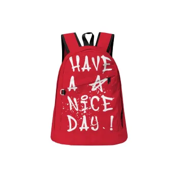 DRACONITE Polyester Backpack Unisex Red