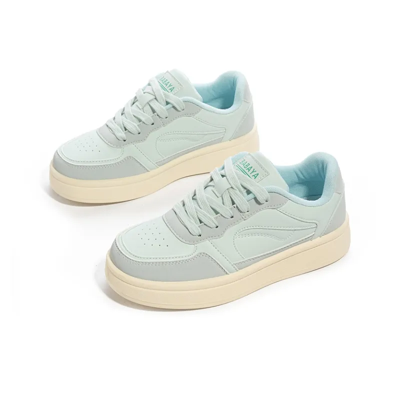 Babaya Anti Slip And Wear Resistant Breathable Low Top Kids' Skateboarding Shoes Blue Gray Teenagers-3