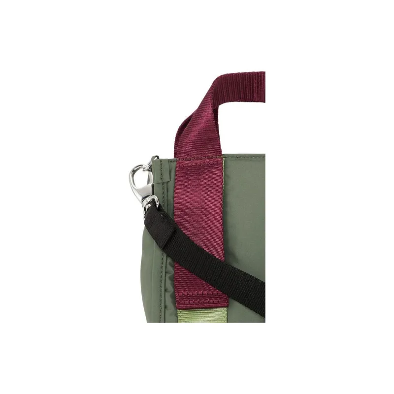 GANNI Recycled Polyester Tote Bag Shopping Bag Shoulder Bag Crossbody Bag Handbag Mini Women's Green-2