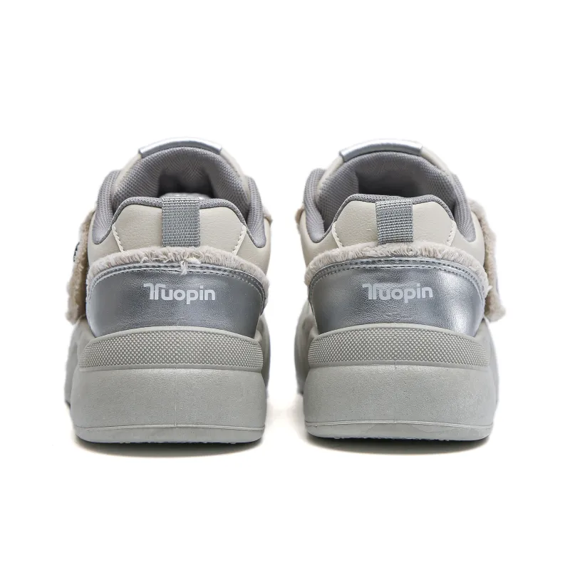 TUOPIN Non-slip Lightweight Low-Top Skateboard Shoes Women's-14