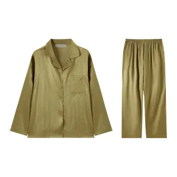 Qiao Ni Tong Pajama Set Women's Champagne