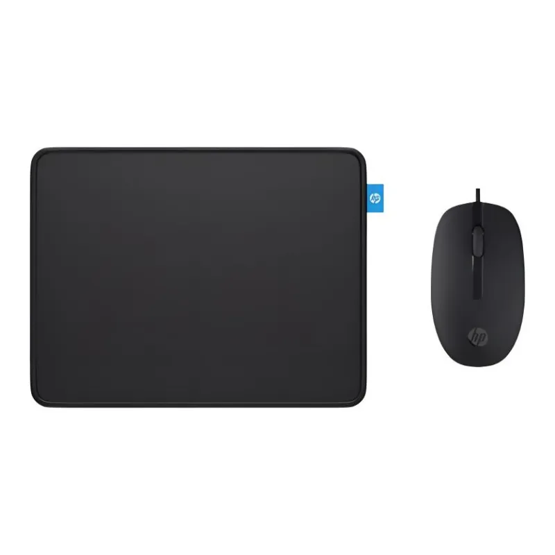 HP HUIPU Encrypted Knitted Fabric Bound Edges Natural Rubber Mouse Pads-3
