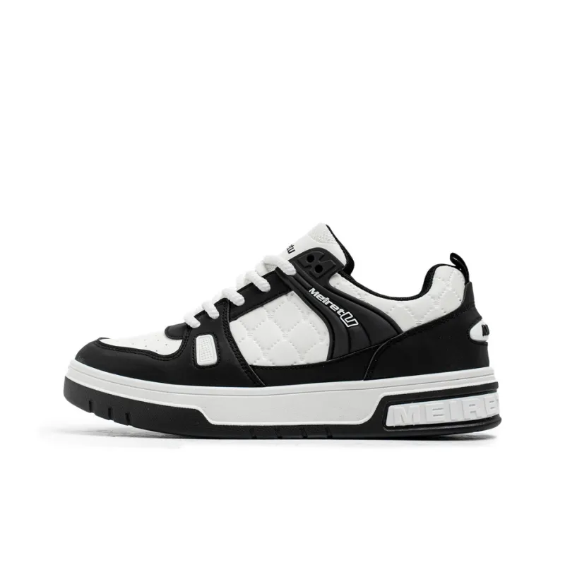 Meiretu Slip Resistant, Abrasion Resistant, Lightweight Low Top Skateboard Shoes Men's-0