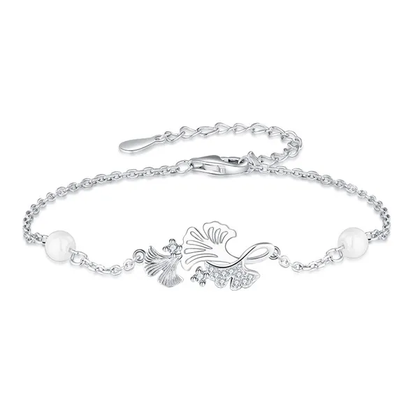GLOIRE S925 Silver Bracelets Women's-0