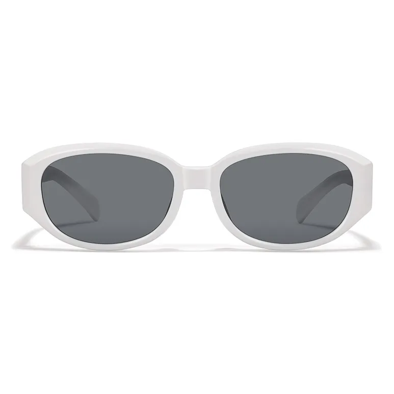 Sagawa TR/Memory Plastic Plate Frame Irregular Shape Sunglasses Unisex-7