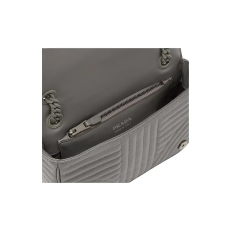 PRADA PRADA Luggage Collection Women's Dark Gray-4