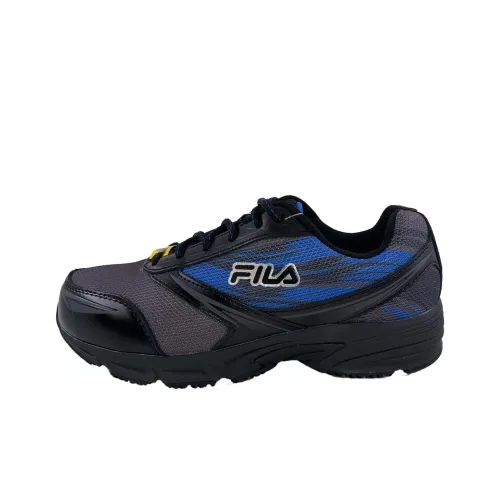 FILA Memory Meiera 2 Anti Slip Wear Resistant Low Top Casual Shoes Men's Gray Blue
