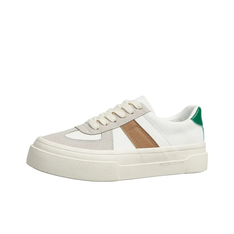 Fawn Miri Anti Slip And Wear Resistant Height Increasing Low Top Skateboard Shoes Women's-12