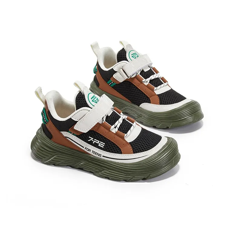 7 PE Slip Resistant Cushioning Abrasion Resistant Breathable Low Top Kids Lifestyle Shoes Kids'-2