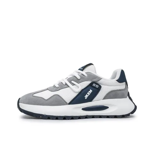 JKEM Anti Slip And Wear Resistant Height Increasing Low Top Casual Shoes Men's