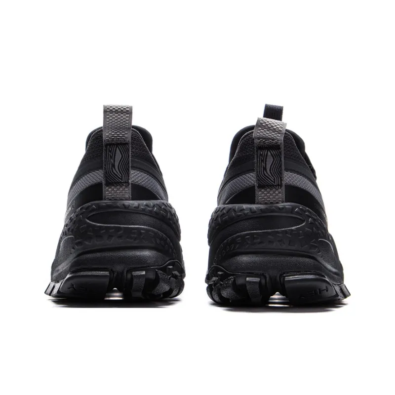 LiNing CF Tracing, Forest Environment Low Top Hiking Shoes Unisex Black Gray-5