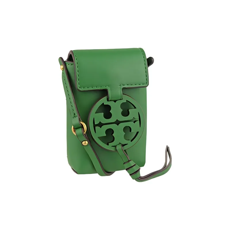TORY BURCH Miller Nylon Cell Phone Pouch Mini Women's Green-1