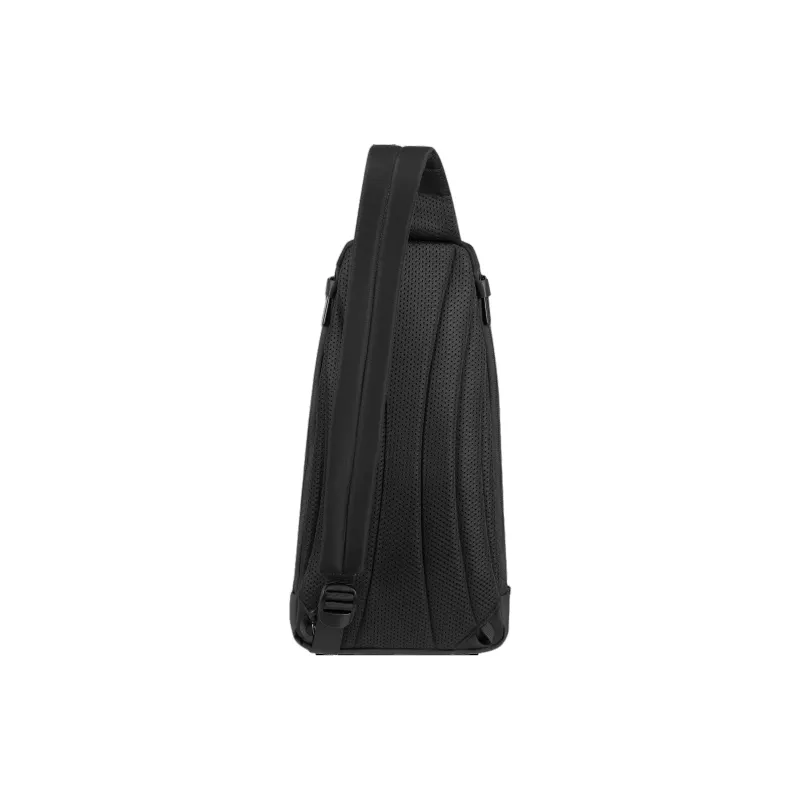SAMSONITE Polyester One Shoulder Crossbody Sling Bags Men's Black-3
