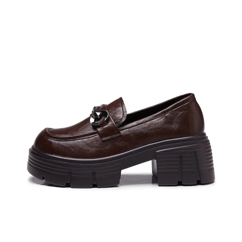 MOSTCHASE Chunky Heel High Heels 6.5cm Women's-6