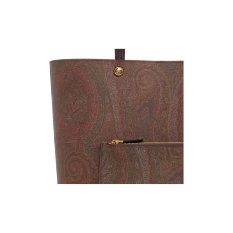 ETRO Paisley Jacquard Large Top Handle Bag-4