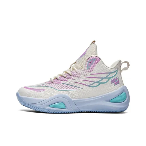 BIANSULONG Cushioning Anti Slip And Wear Resistant High Top Basketball Shoes Unisex