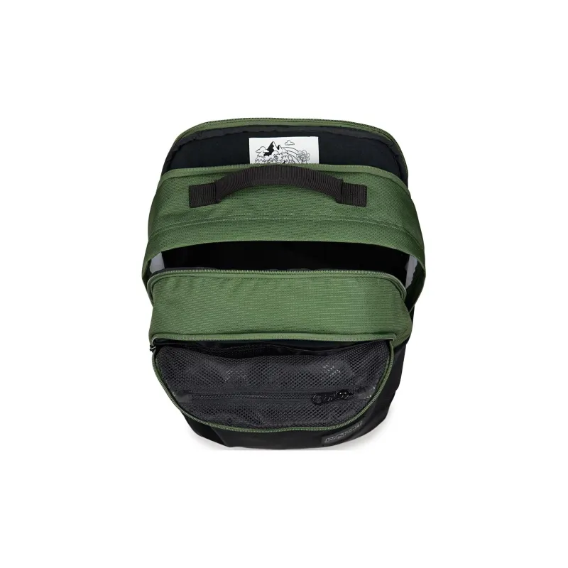 JanSport Polyester Backpack Men's Shipping Green-5