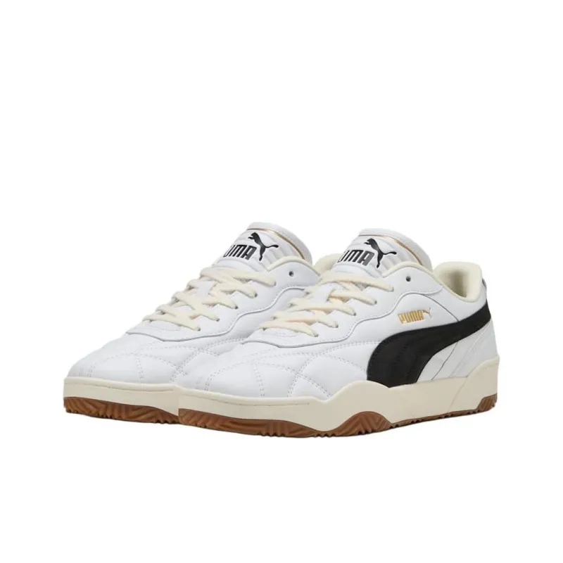 PUMA Anti Slip Wear Resistant Low Top Skateboard Shoes Unisex White Black-1