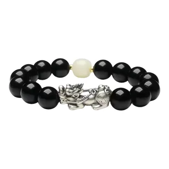 Noritake Obsidian Bracelets Unisex