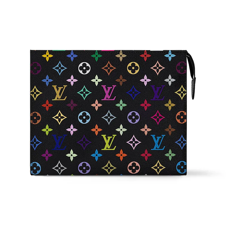 LOUIS VUITTON X Takashi Murakami Toiletry Pouch Black Multicolored-2