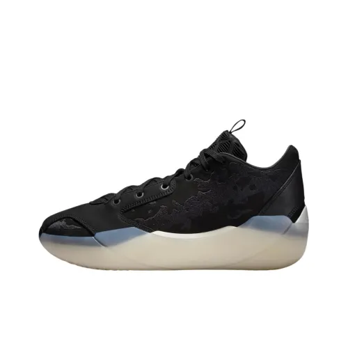 Jordan Air Jordan 39 Anti Slip Wear Resistant Low Top Basketball Shoes Unisex Black