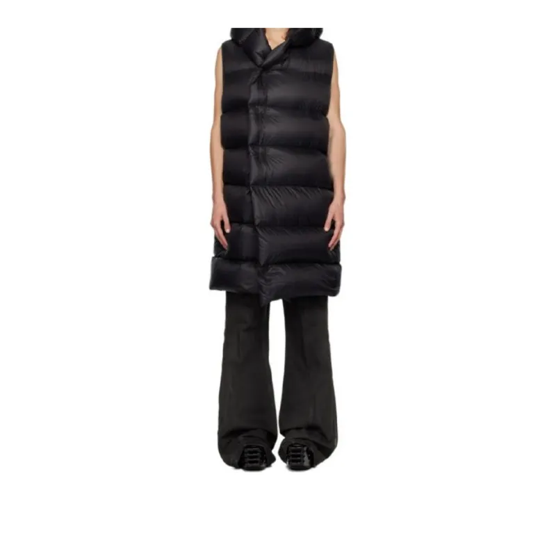 RICK OWENS Porterville Sleeveless Hooded Liner-2