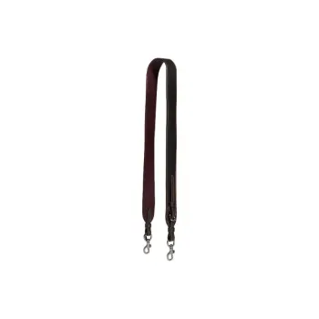 COACH Leather Bag Strap Accessory Bag Women's Black