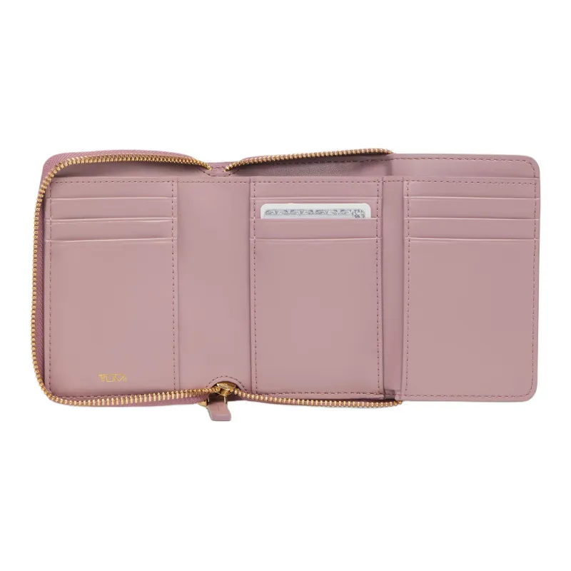 TUMI Leather Wallet Women's Pink-3