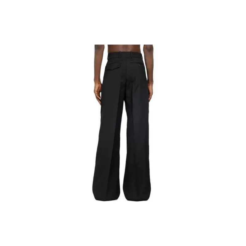 Alexander McQueen Wide Leg Tailored Trousers-3