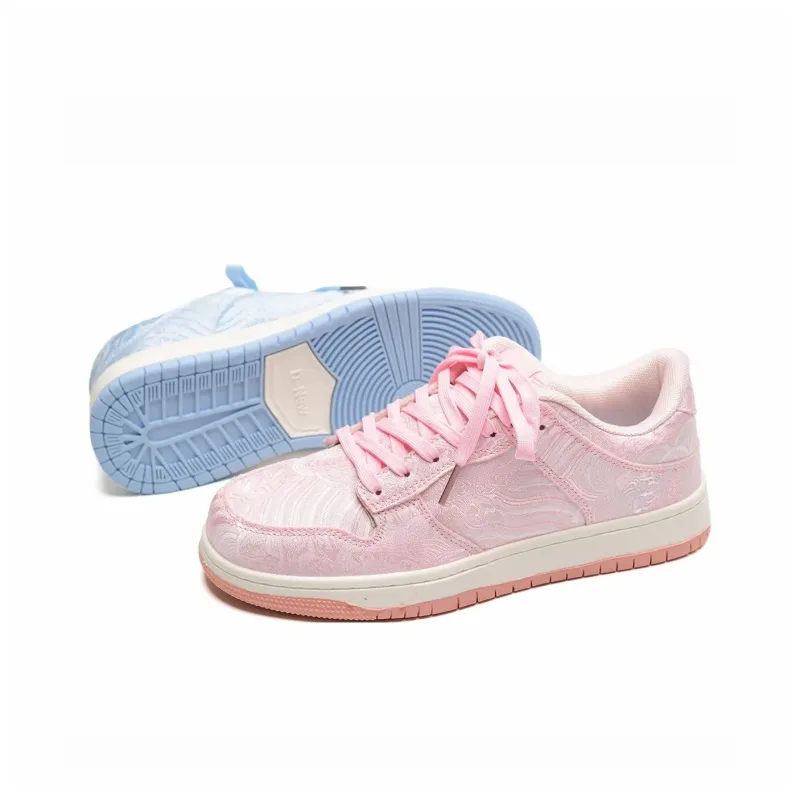 Teddy Bear Collection Coverage Slip Resistant And Abrasion Resistant Low Top Skateboard Shoes Unisex-6