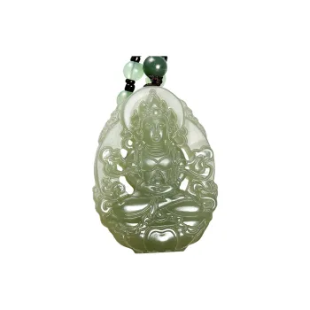 Jade Said Hetian Jade Pendants Green Jade Men's