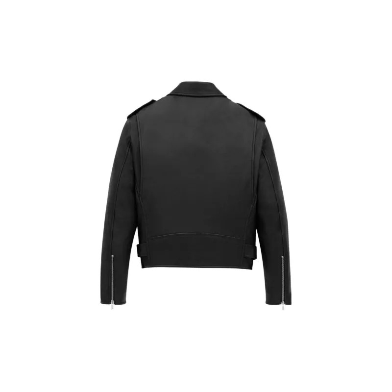 SAINT LAURENT Lambskin Biker Jacket-2
