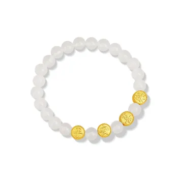 Emerald Chalcedony Bracelets Unisex
