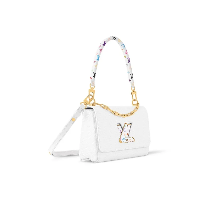LOUIS VUITTON X Takashi Murakami Twist Slim Mm White-1