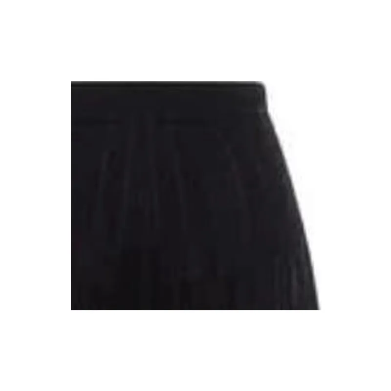 DIOR Pleated Long Flared Skirt-4