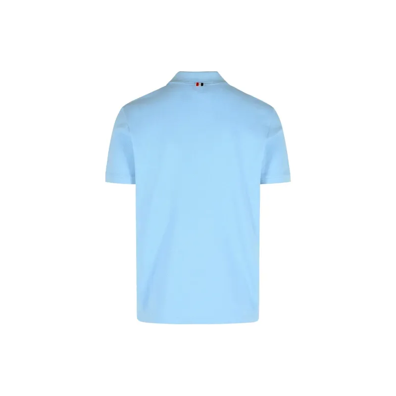 THOM BROWNE 4 Bar Short Sleeved Polo Shirt-1