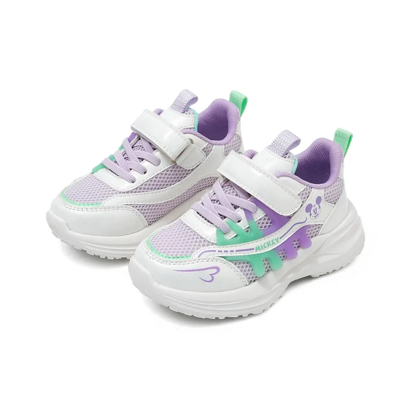 Disney Mickey Series Wear resistant Lightweight Breathable And Non slip. Low Top Chunky Sneakers Women's-15