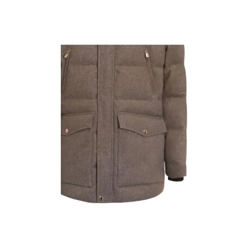 Brunello Cucinelli Long Sleeved Hooded Jacket-2