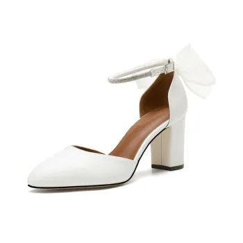 MCKP Chunky Heel High Heels 8cm Women's