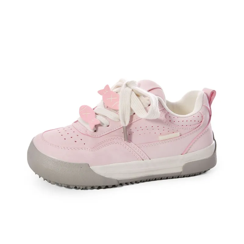 Cob Lightweight Wear-Resistant And Slip-Resistant Low-Top Skateboard Shoes Women's-25