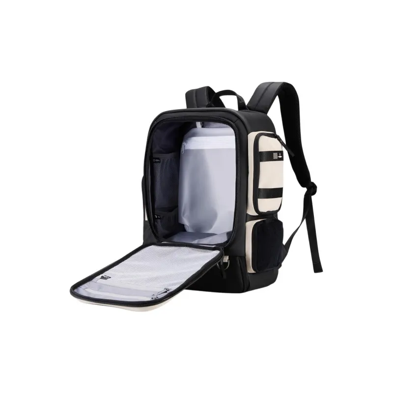 DECATHLON 27 Liter Outdoor Bags Water Repellent Fabric Black & White Unisex-3