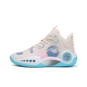 CAMKIDS Slip Resistant Anti Kick Wear Resistant Lightweight Cushioning Mid Top Children's Basketball Shoes Teenagers
