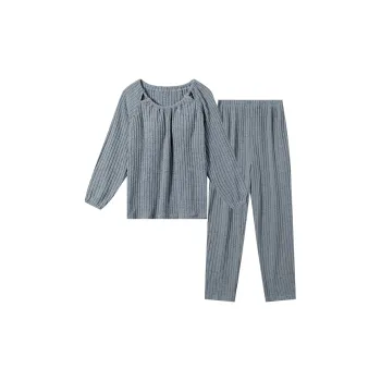 MADALLO Pajama Set Women's Slate Gray