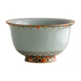 Ru Kiln Dunhuang Press Hand Cup-Green/200mL below