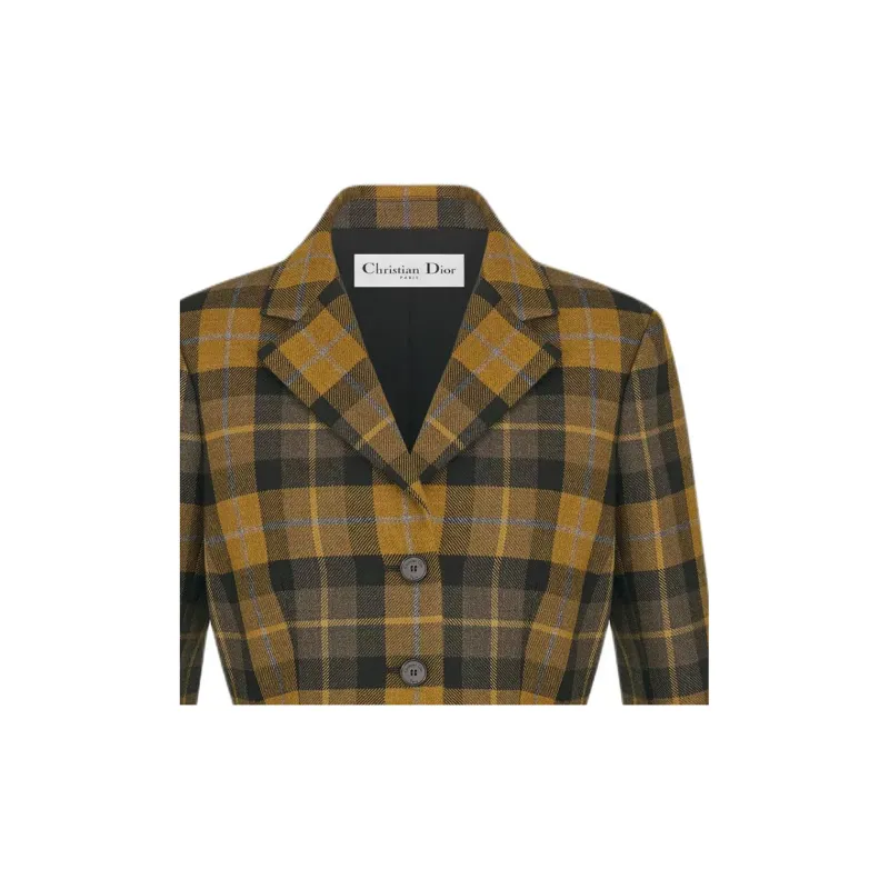 DIOR FW24 Jackets & Coats Women's Yellow Gray-3
