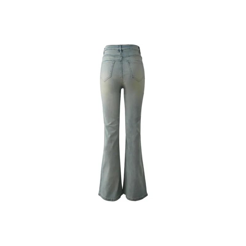 UTHA Jeans Women's Vintage Dusty Blue-1