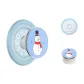 Long Nose Snowman Sky Blue Tap Plate Combination